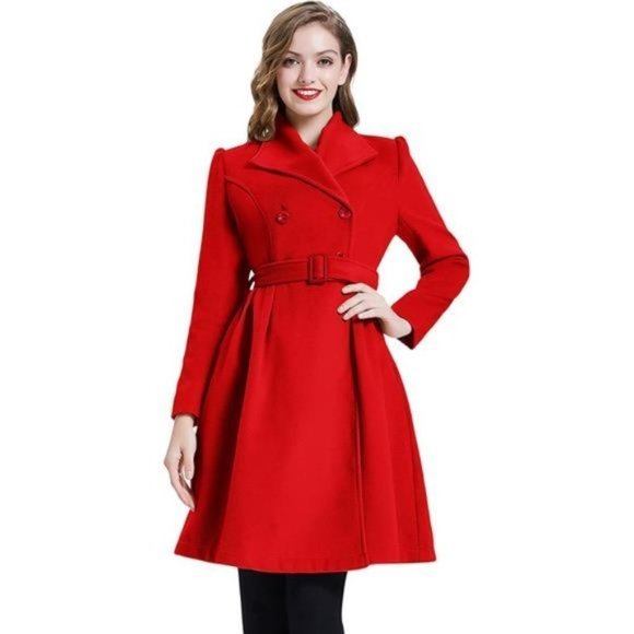 Jackets & Coats Womens Double Breasted Dress Coats Red Poshmark